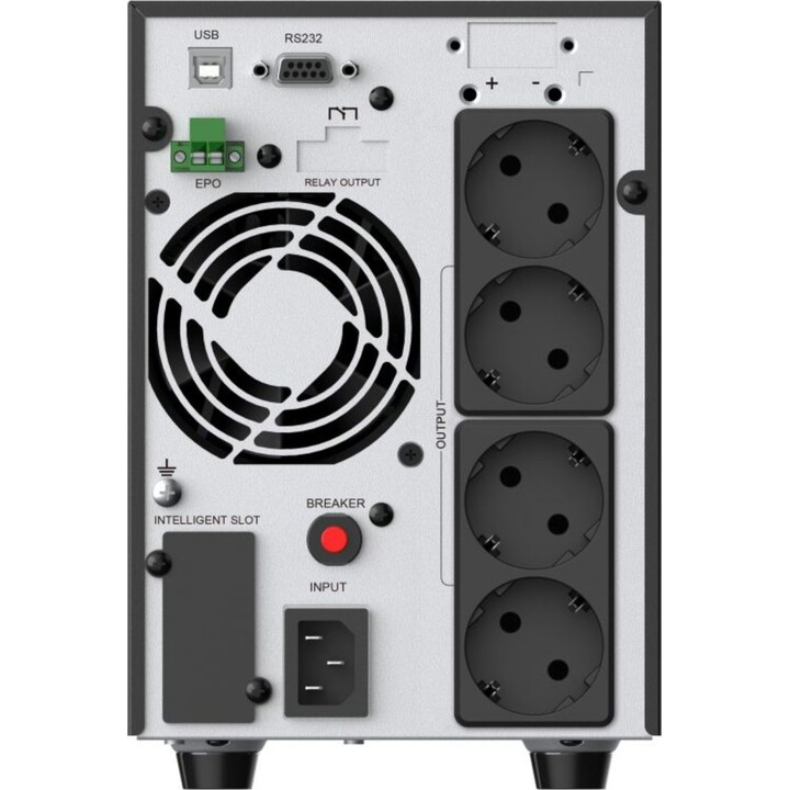 Conceptronic SAI Torre en línea ZEUS52ES2K 2000VA 1800W, Schuko