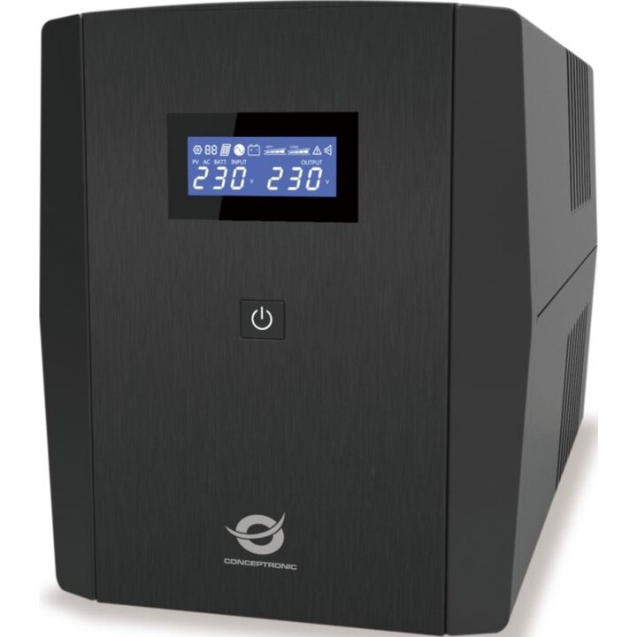 Sai 1200va conceptronic 720w 2 shucko + 3 iec lan port protection modem