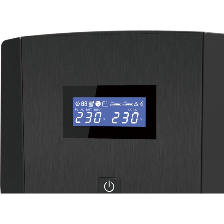 Conceptronic SAI ZEUS03EM 1200VA 720W, 3 IEC, 2 Schuko, HID USB, AVR