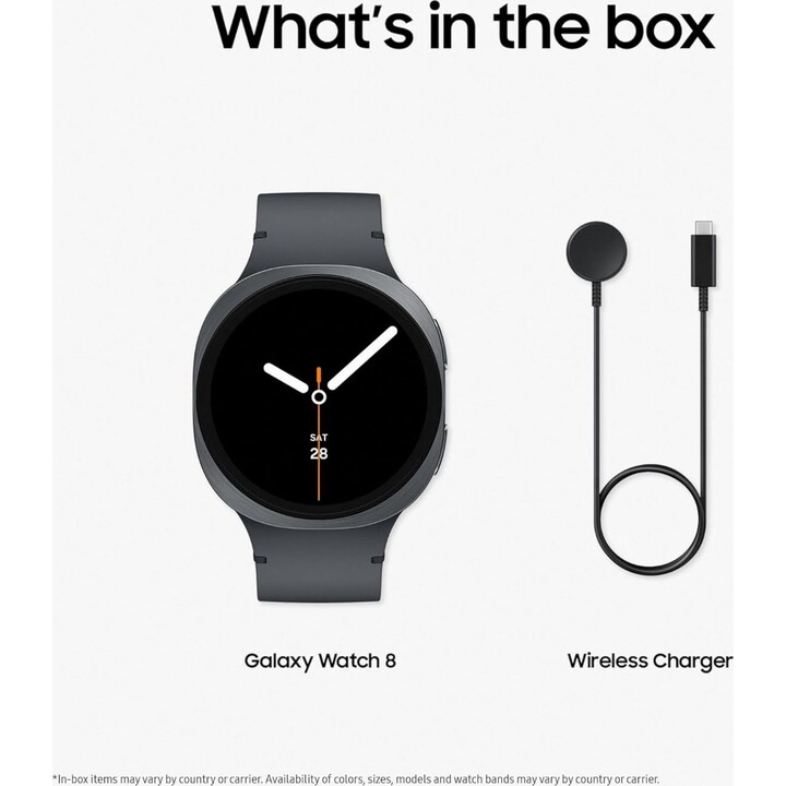 Samsung Galaxy Watch8, 40 mm, LTE Bluetooth, procesador de 3nm, entrenador de salud y sueño, grafito, gris, AI Smart Watch