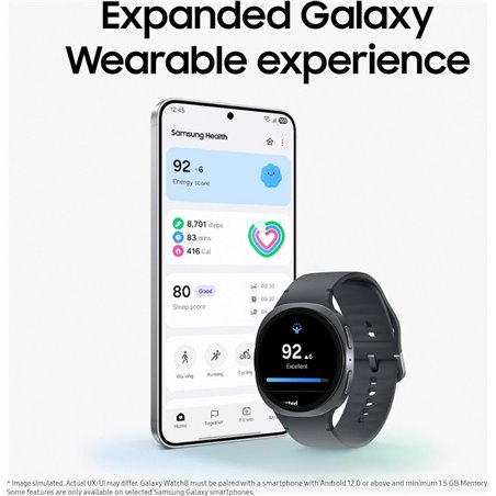 Samsung Galaxy Watch8, 40mm, LTE Bluetooth, AI Smart Watch, 3nm