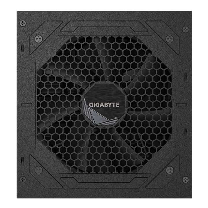 Fonte de alimentação GIGABYTE UD1000GM PG5 V2 – PCIe Gen 5.1, 80 PLUS Gold, design totalmente modular, ventoinha de 120 mm