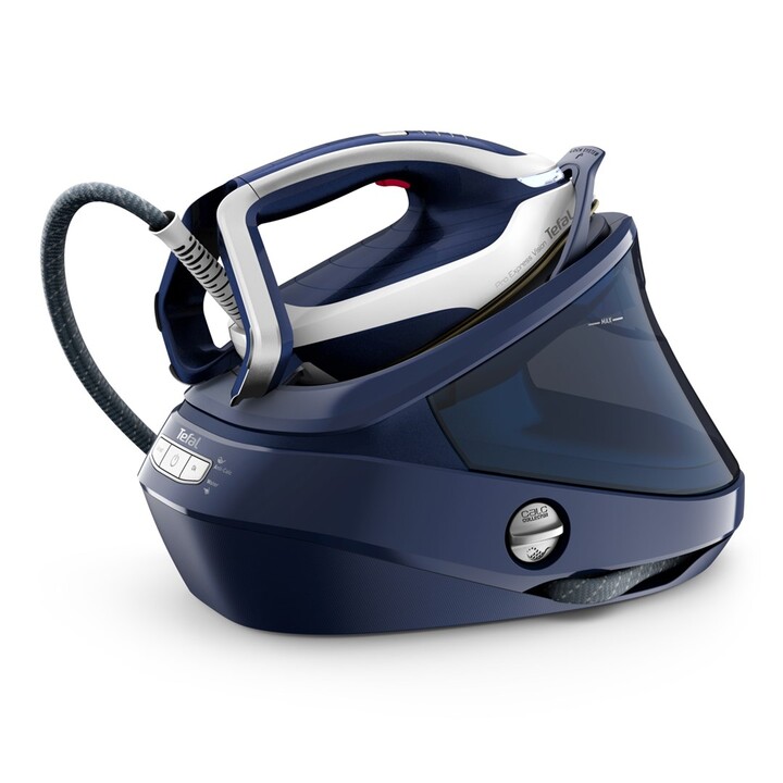 Tefal Pro Express Vision GV9812 3000 W 1,1 L Durilium AirGlide Autoclean base Azul, Branco