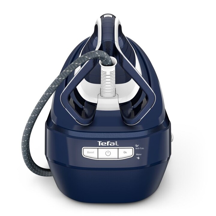Tefal Pro Express Vision GV9812 3000 W 1,1 L Durilium AirGlide Autoclean base Azul, Branco