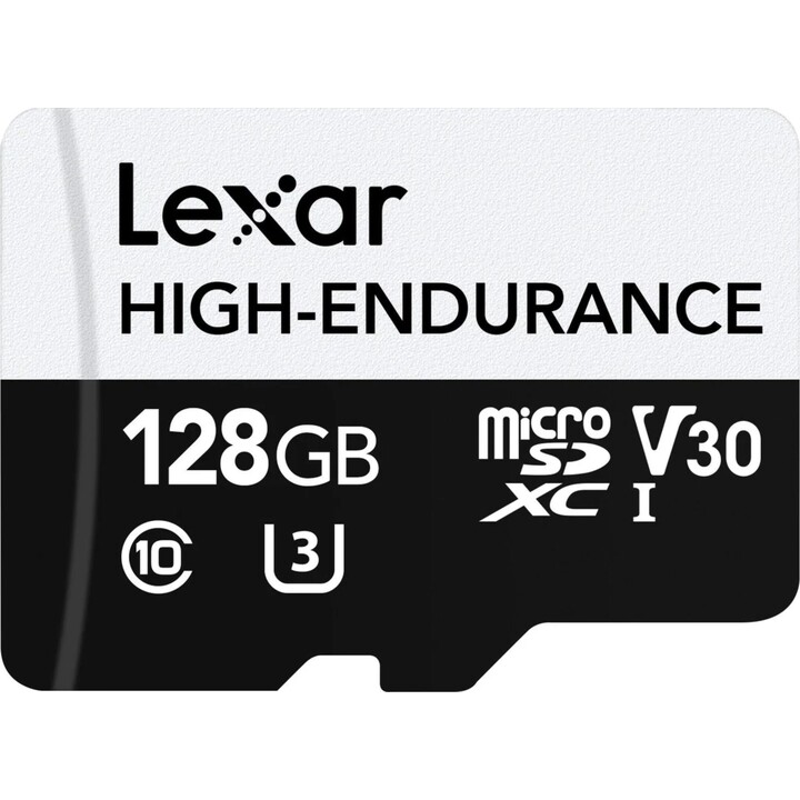Memoria Lexar High-Endurance 128GB MicroSDXC UHS-I Clase 10