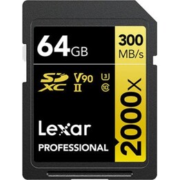 Lexar Professional 2000x 64 Gb Sdhc Uhs-ii Classe 10