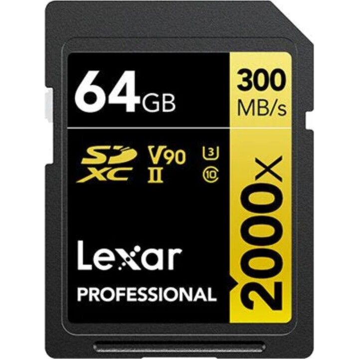 Lexar Professional 2000x 64GB SDHC UHS-II Classe 10