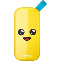 SanDisk SDSSDE30-2T00-G25F unidad externa de estado sólido 2 TB USB Tipo C 3.2 Gen 2 (3.1 Gen 2) Amarillo