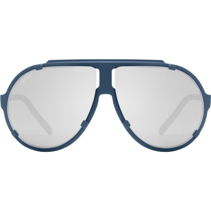 Uvex Pina Blue Matt/Mirror Silver Sunglasses