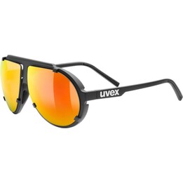 Uvex Pina, Óculos de sol, Preto mate, Espelho vermelho