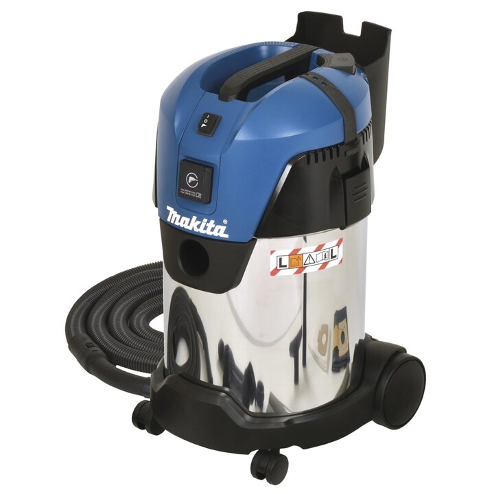 Aspiratore per polvere Makita VC3011L Nero, Blu, Bianco 30 L 2000 W