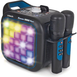 Caixa de som Bluetooth Vtech Karaoke Light Party Duo Disco Edition/ Inclui 2 microfones