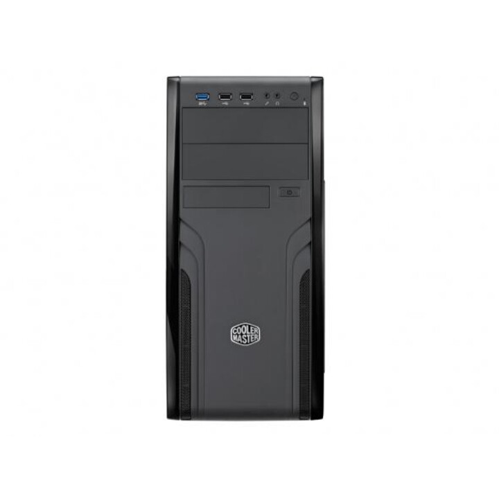 Cooler Master FOR-500-KKN1 CM Force 500 [ATX 5.25x2 3.5x8 PCIx10 Ventoinhas x2 Preto]