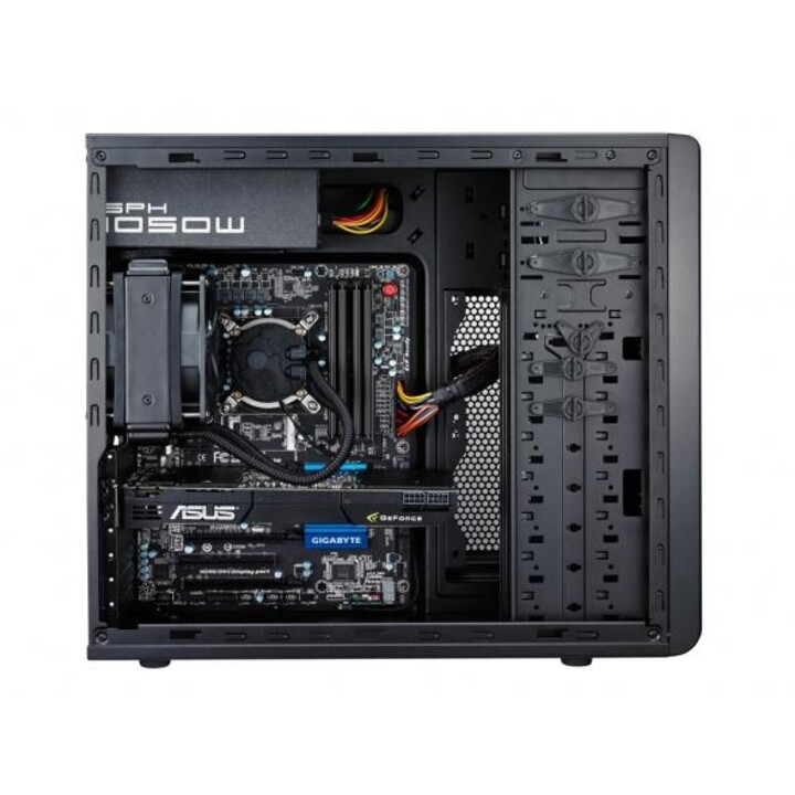 Cooler Master FOR-500-KKN1 CM Force 500 [ATX 5.25x2 3.5x8 PCIx10 Ventoinhas x2 Preto]