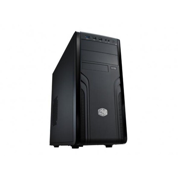 Cooler Master FOR-500-KKN1 CM Force 500 [ATX 5.25x2 3.5x8 PCIx10 Ventoinhas x2 Preto]