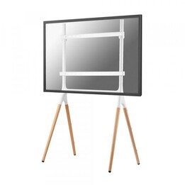 Suporte de chão para TV de tela plana Neomounts NM-M1000WHITE 40 kg, 37 - 75", 200x200/ 600x400 mm,