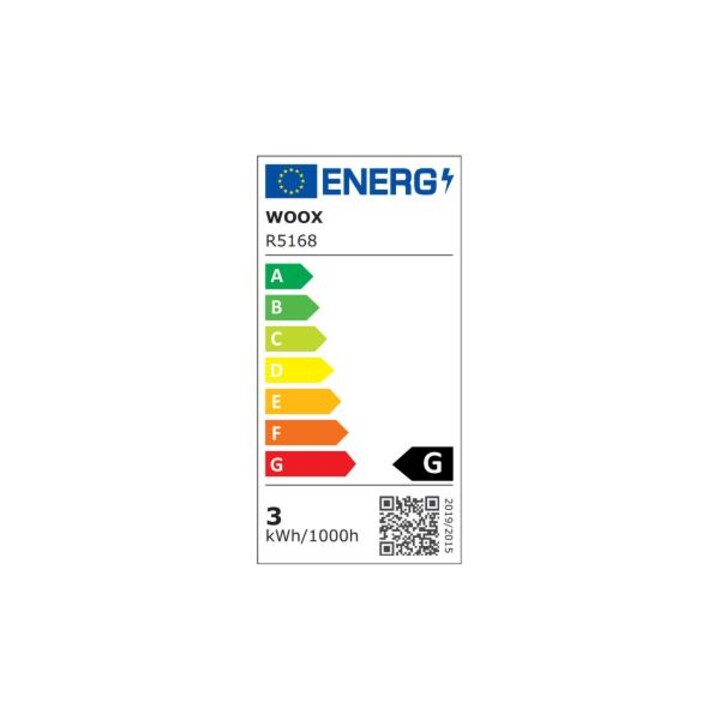 WOOX R5168 Luces navideñas inteligentes Wi-Fi 20 metros, 200 LED, 230 lúmenes, blanco cálido con regulación y sonido
