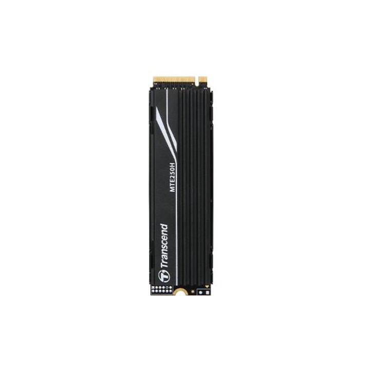 SSD Transcend TS1TMTE250H MTE250H, 1 TB, M.2 2280, PCIe Gen4x4, NVMe, 3D TLC, DRAM, disipador térmico