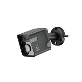 Caméra de sécurité extérieure WOOX R3568, 3 MP, 2K, vision nocturne IR, audio bidirectionnel, étanchéité IP65, blanche