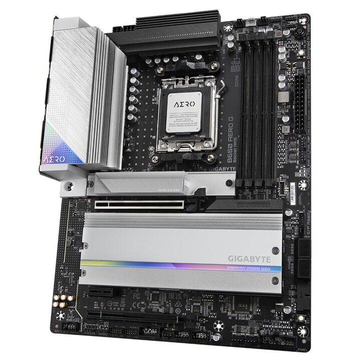 Gigabyte B650 AERO G (rev 1.0) ATX, AMD AM5, B650, 4x DDR5 DIMM, USB 3.2, BT5.2, 2.5GbE, Wi-Fi 6E