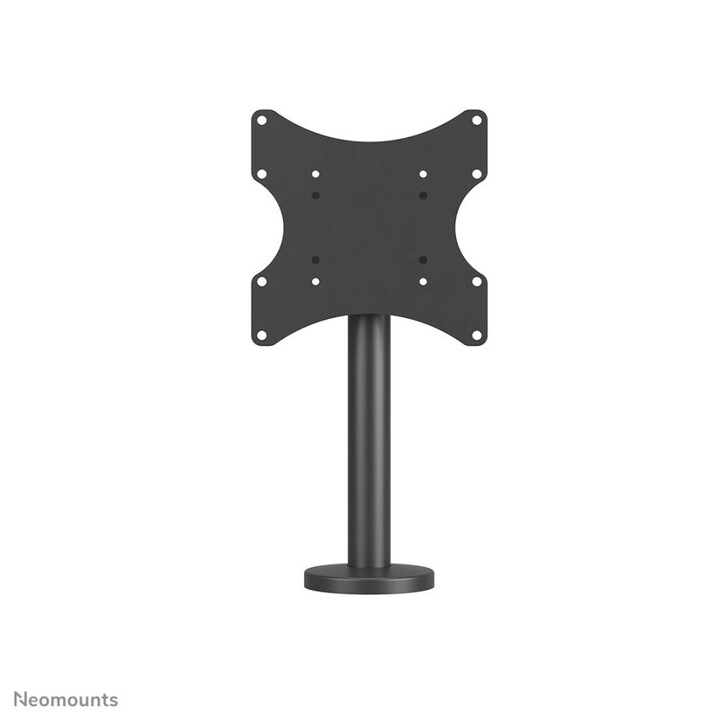 Support TV de bureau Neomounts DS42-430BL12 à visser, 43"/ 109,2 cm, 100 x 100 mm, 200 x 200 mm, -30 - 30°