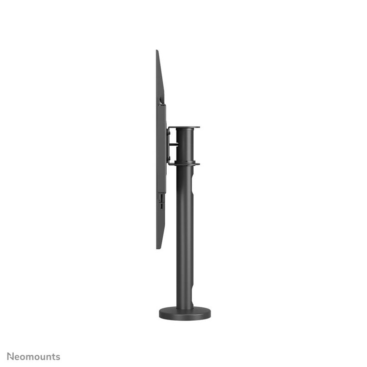 Neomounts DS42-430BL14 bolt-down TV desk mount, 55"/ 139.7 cm, 100x100 mm, 400x400 mm, -30 - 30°