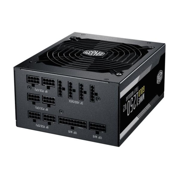 Cooler Master MPE-C501-AFCAG-3EEU MWE Gold 1250 V2 Black, ATX3.1, 1250W, -90% @Typical, 140mm