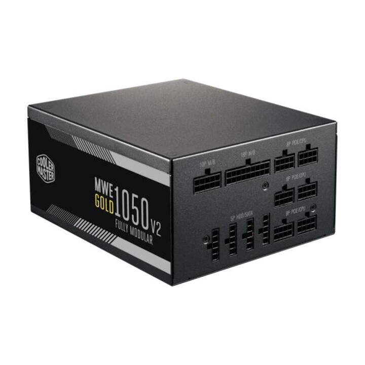 Cooler Master MPE-A501-AFCAG-3EEU MWE Gold 1050 V2 Schwarz, ATX3.1, 1050W, -90% @Typical, 3x PCie6+2