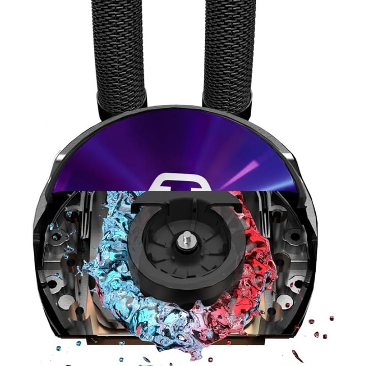 Cooler Master MLY-D36M-A23PZ-R1 PL360 Flux, radiador de 360 mm, 3x 120 mm, 0-2300 RPM ± 10%, ARGB, preto