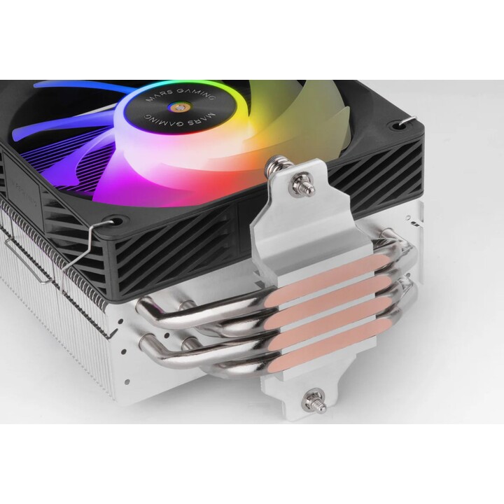 Ventilateur de dissipateur thermique Mars Gaming MCPU-X4ARGB/12 cm