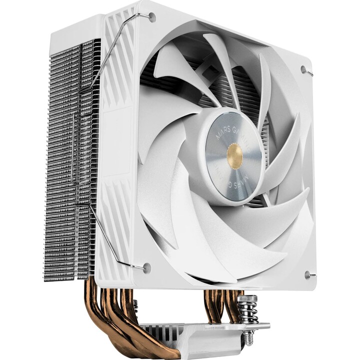 Mars Gaming MCPU-X4 Lüfter mit Kühlkörper/ 12cm/ Weiß