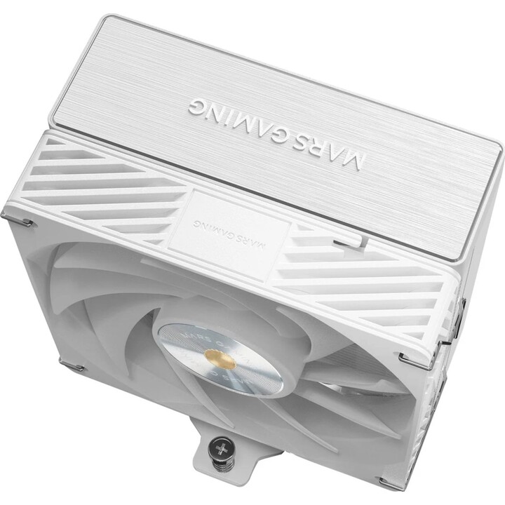 Ventoinha Mars Gaming MCPU-X4 com dissipador de calor/ 12 cm/ Branco