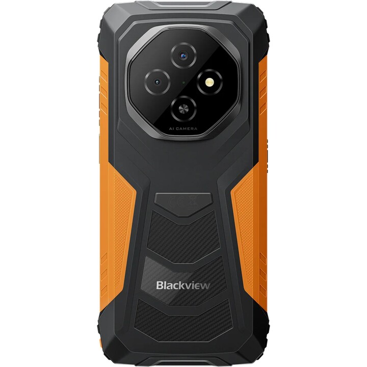 Blackview Fort 1, 4 Go 128 Go, 6,56 écran 90 Hz, 10000 mAh, orange