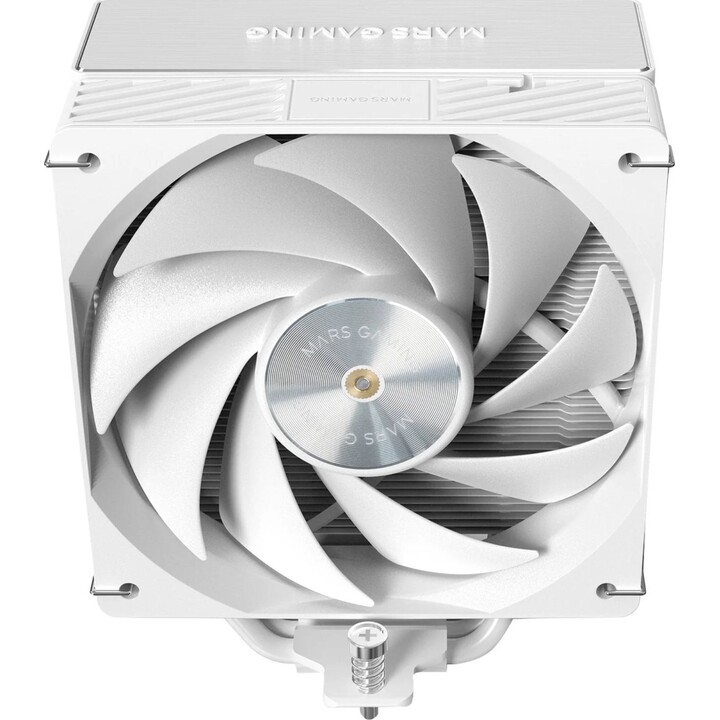 Ventilador CPU Mars Gaming Mcpu-x5 Disipador Cpu 280w Tdp 5x Heatpipes Hct, Blanco