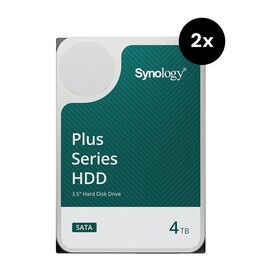 Discos duros Synology 2 Plus de 3,5" SATA de 6 Gb/s y 4 TB