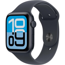 Apple Watch SE3 2025 GPS Cellular 44mm Midnight Aluminum Case with Midnight Sport Band M/L