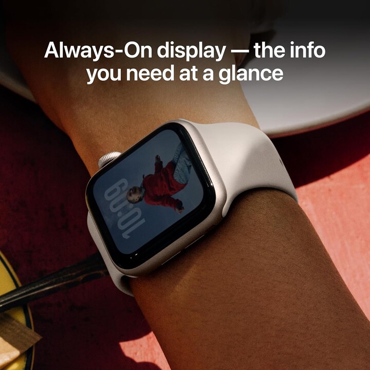 Apple Watch SE3 2025 GPS 40mm Cassa in alluminio Midnight e cinturino Midnight Sport taglia S/M