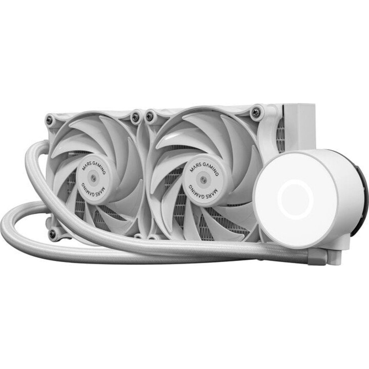 Système de refroidissement liquide Mars Gaming ML-PRO240W/ Blanc