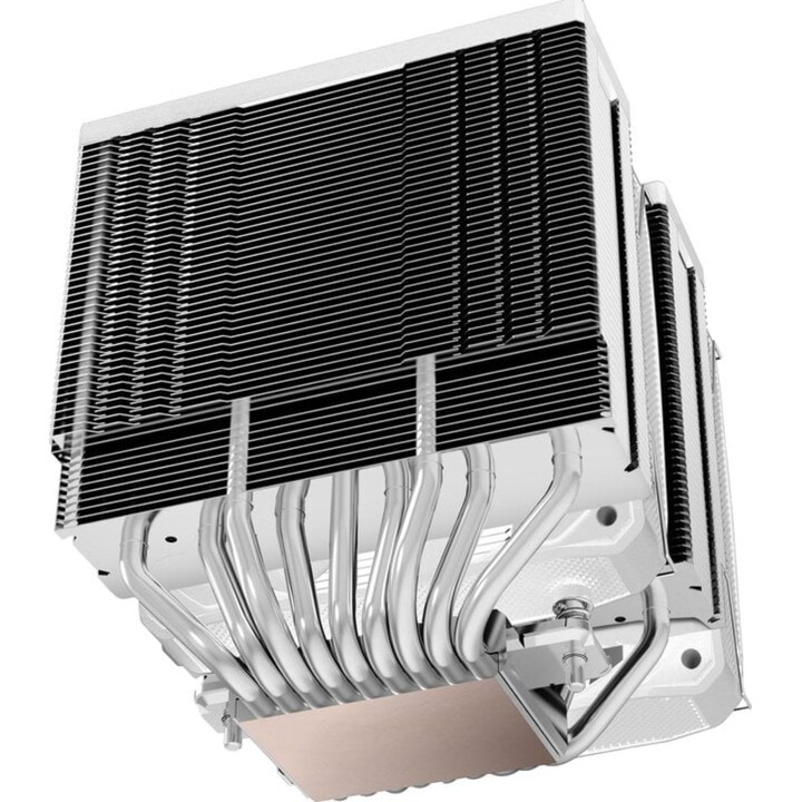 Ventilateur Mars Gaming MCPU-XU9 avec dissipateur thermique / 12 cm / Blanc