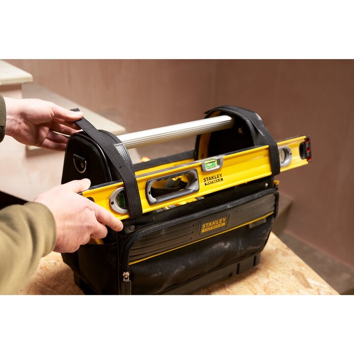 STANLEY FMST17626-1 offene PRO-STACK Werkzeugtasche Aluminium schwarz/gelb