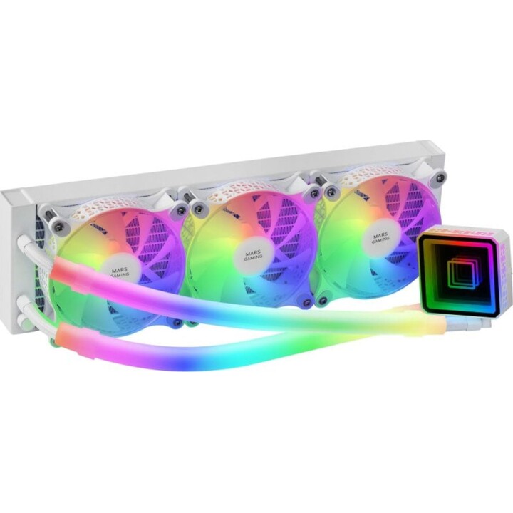 Système de refroidissement liquide Mars Gaming ML-ULTRA360 / Blanc