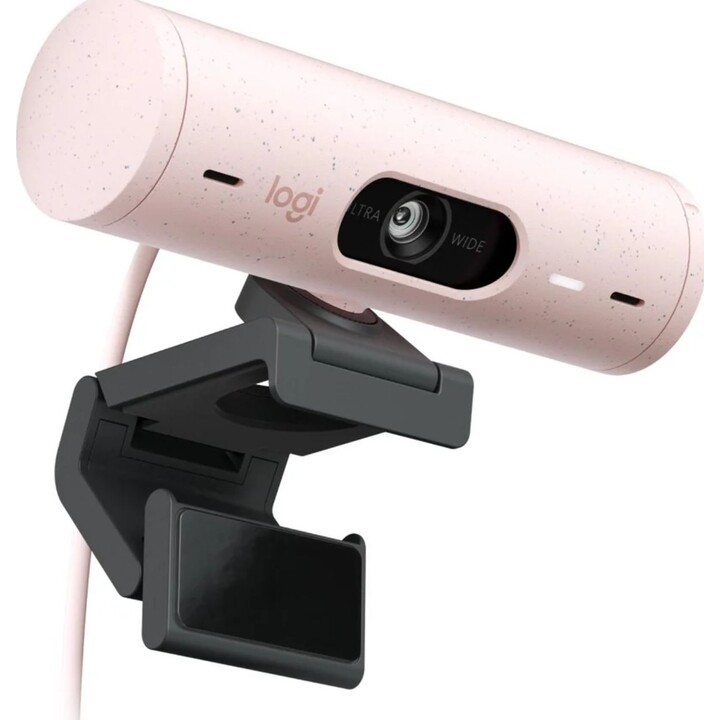 LOGITECH BRIO 500 WEBCAM ROSA -/EMEA28