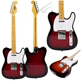 V-TONE ETL39 RB electric guitar 4/4 telecaster