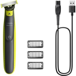 Aparador de barba Philips Oneblade QP2724/10/ com bateria/ 3 acessórios
