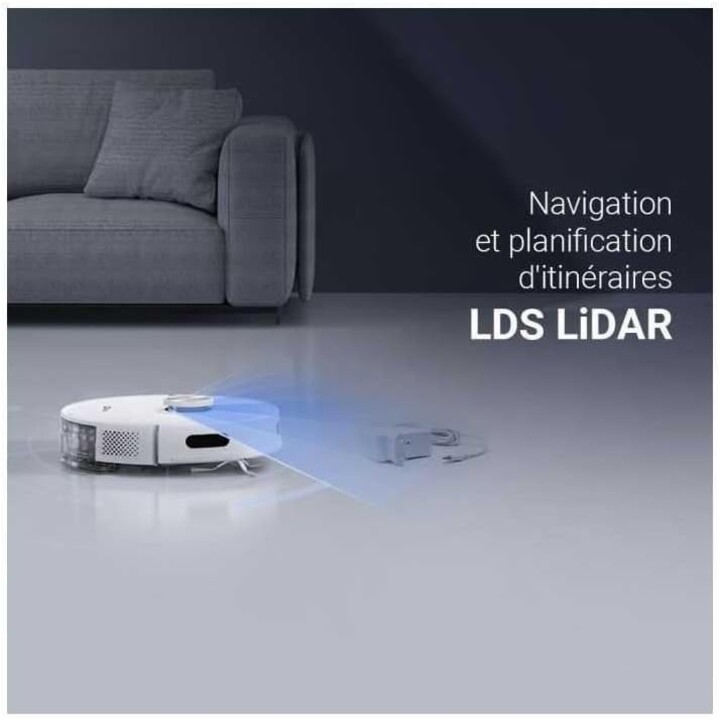 Aspirador de pó robô EZVIZ RE5 PLUS (CS-RE5P-TWT2) Branco