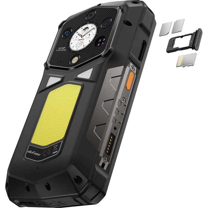 Ulefone Armor 29 Pro 5G, 16GB 512GB, 6.67 Screen, 21200 mAh, 120W, Black