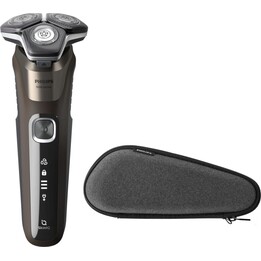 Philips Shaver Series 5000 S5886/30 Máquina De Afeitar De Rotación Recortadora Negro, Marrón