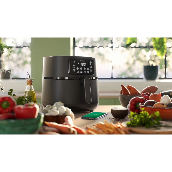 Philips serie 5000 Airfryer HD9285/90 XXL serie 5000 collegata