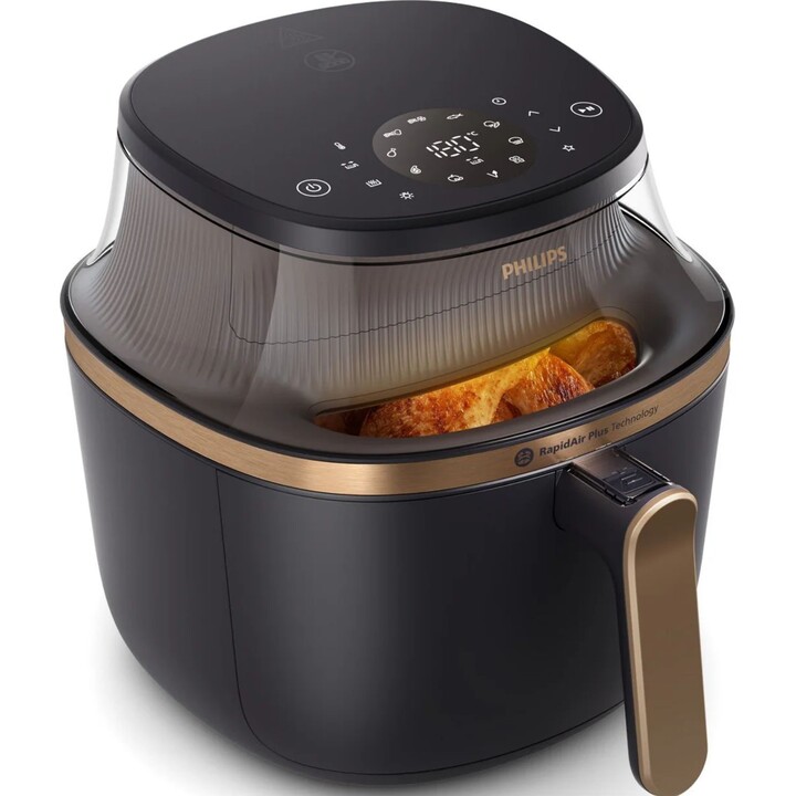 Philips 3000 series NA332/00 freidora Sencillo Independiente 1700 W Freidora de aire caliente Negro