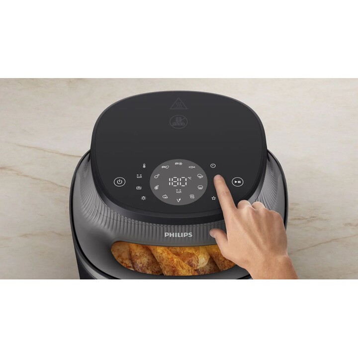 Philips 3000 series NA332/00 freidora Sencillo Independiente 1700 W Freidora de aire caliente Negro